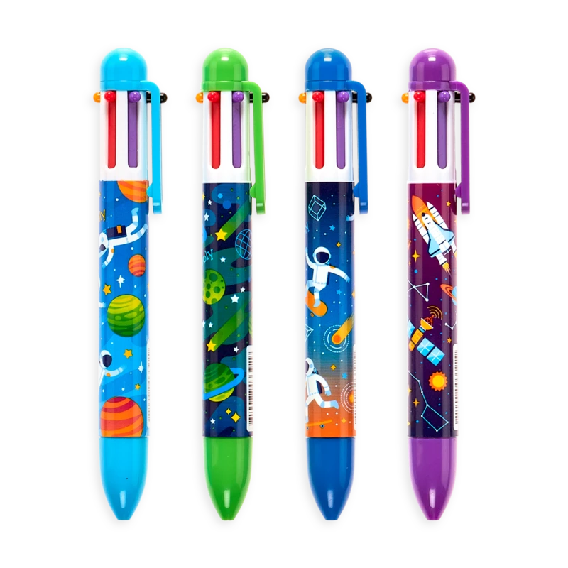 Astronaut 6 Color Pen (Assorted Styles)