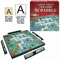 Large Print Tile Lock Scrabble