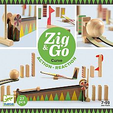 Curve Zig & Go 27 Pcs Chain Reaction Set