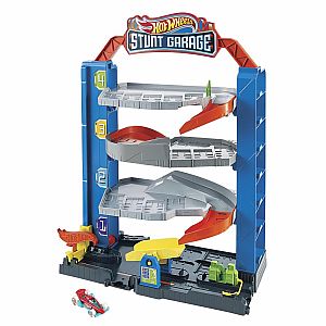 Hot Wheels Stunt Garage Play Set