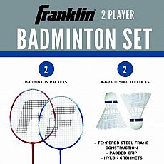 Steel Badminton Set 2 Player