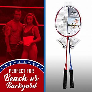 Steel Badminton Set 2 Player