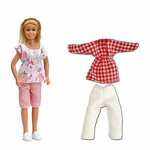 Smaland Lundby Mother & Clothes Set 2011