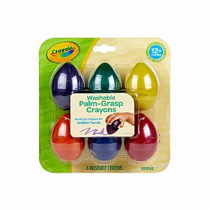 6 Ct. My First Crayola Washable Egg Crayons