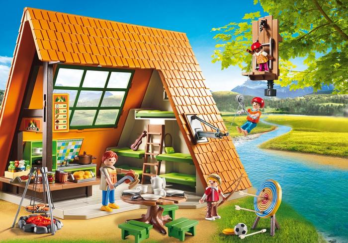 PLAYMOBIL Camping Lodge Cheeky