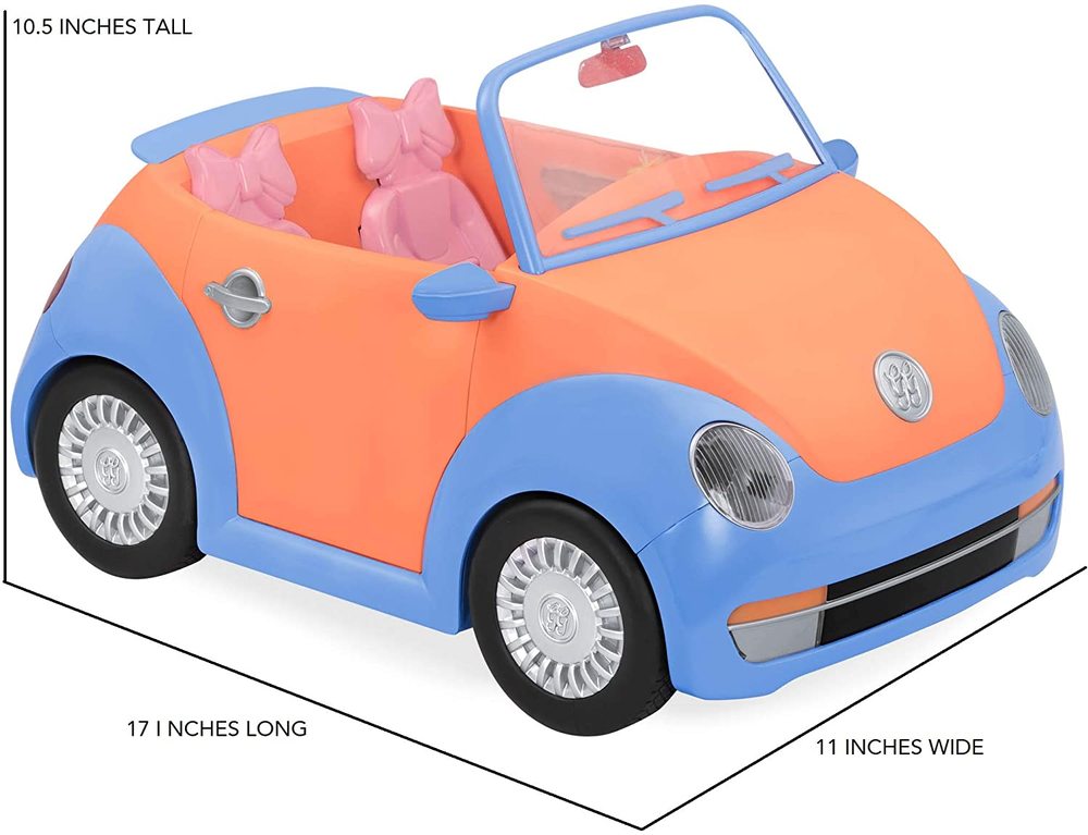 convertible car for 18 inch dolls