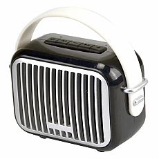 Black Retro Mini Wireless Bluetooth Speaker