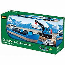 BRIO Freight Ship and Crane