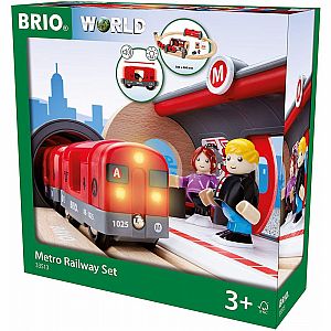 BRIO Metro Railway Set