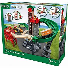 BRIO Lift & Load Warehouse Set