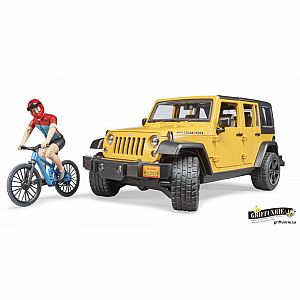 Jeep Wrangler w/ Mountain Bike 