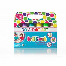 Dot-Art Markers 6-pk Brilliant [Washable]