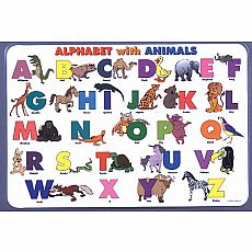 Alphabet w/ Animals Placemat