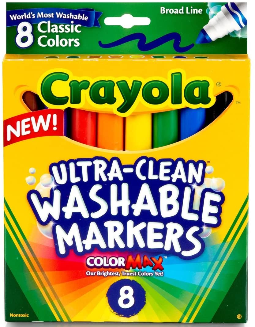 Crayola Ultra Clean Washable, Crayola Broad Line