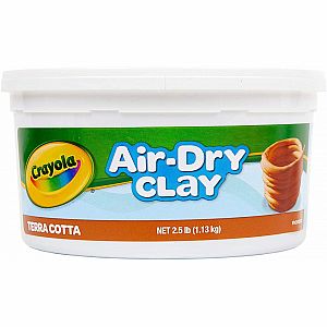 Air-Dry Clay Terra Cotta 2.5lb Bucket