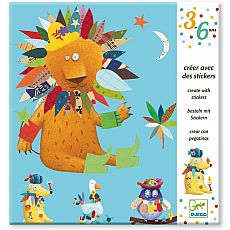 Create Animals Sticker Kit 