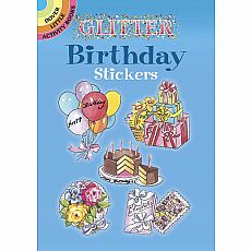 Glitter Birthday Stickers