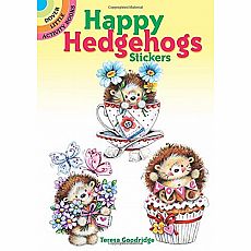 Happy Hedgehogs Stickers