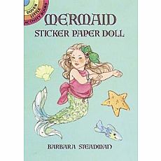 Mermaid Sticker Paper Doll