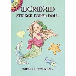 Mermaid Sticker Paper Doll