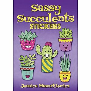 Sassy Succulents Stickers