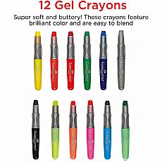 Gel Crayons 12ct 