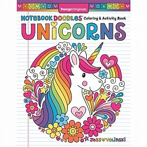 Notebook Doodles Unicorns 