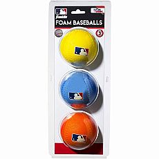 Foam Baseballs 3pk