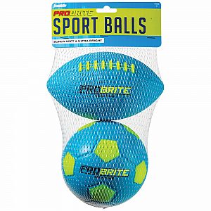 Mini Foam Football & Soccer Ball Probrite