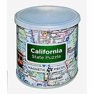 100pc Magnetic California Puzzle