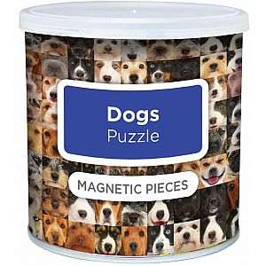 100pc Magnetic Dog Puzzle