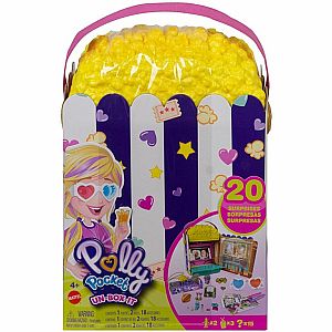 Polly Pocket Un-Box-It Popcorn Playset