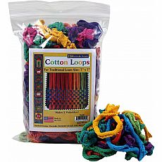 Smalll Bag Cotton Loops, Multi Colored