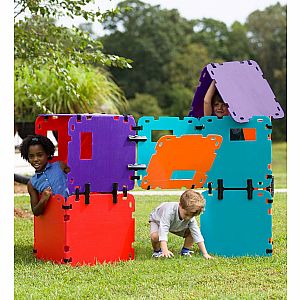 Mighty Fantasy Fort Color Block 16pc