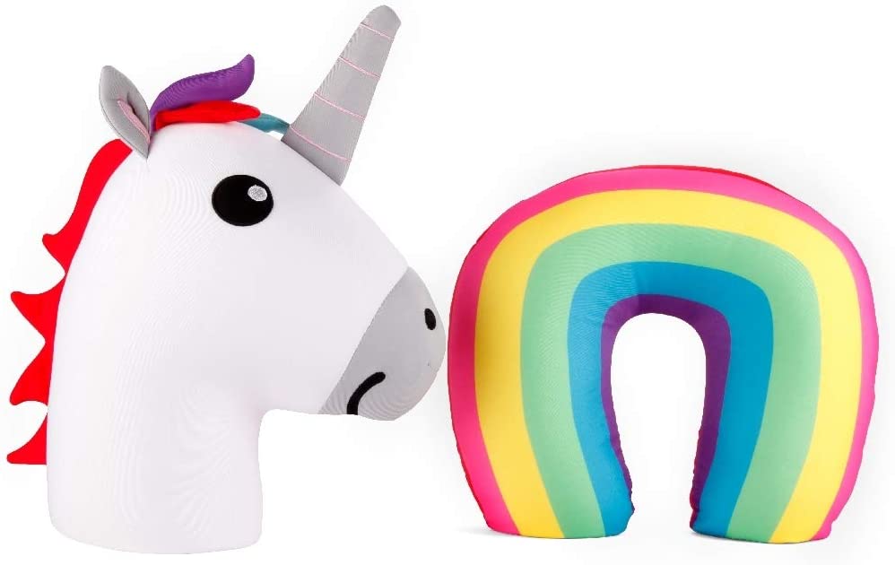 Unicorn Zip Flip Travel Pillow Cheeky Monkey Toys