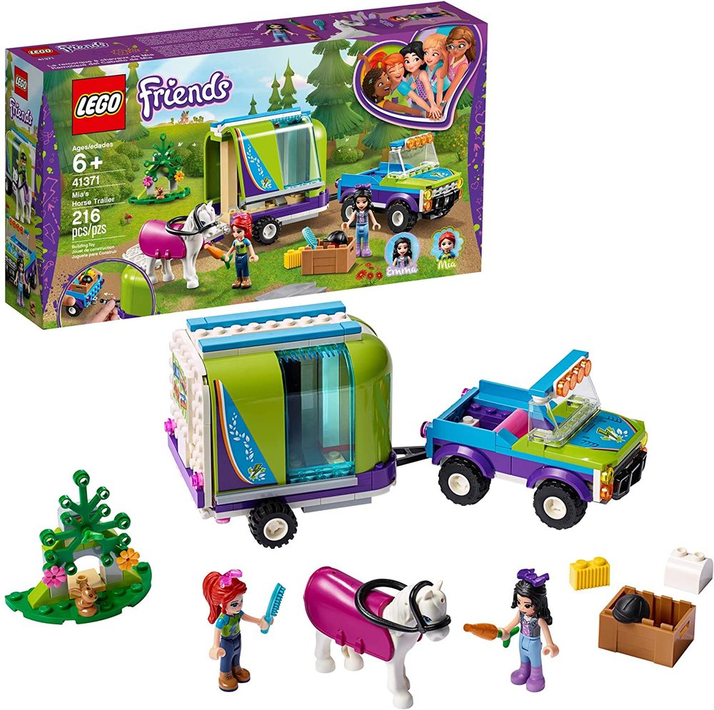 Mia s Horse Trailer Friends Cheeky Monkey Toys