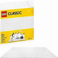 White Baseplate Lego Classic