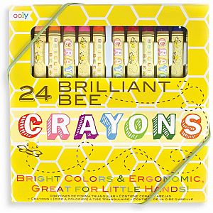 Brilliant Bee Triangular Crayons 24pk