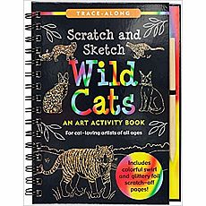 Scratch and Sketch Wild Cats 