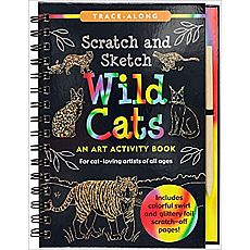 Scratch and Sketch Wild Cats