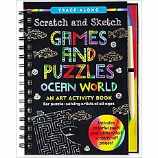 Scratch and Sketch Games and Puzzles 