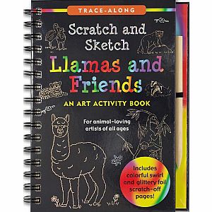 Scratch and Sketch Llamas and Friends  