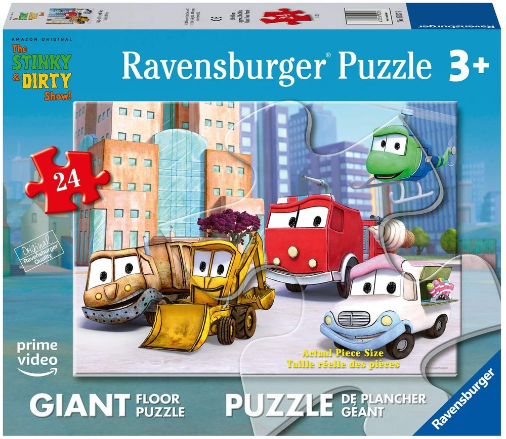 Dirty & Stinky Giant Floor 24pc Puzzle Dirty & Stinky Giant Floor 24pc Puzzle