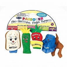 Four Questions Finger Puppets