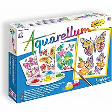 Aquarellum Junior Butterflies And Flowers