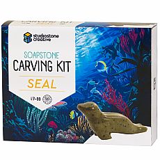 Soapstone Carving Kit - Seal