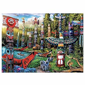 Totem Dreams By Jason Taylor 500pc Puzzle