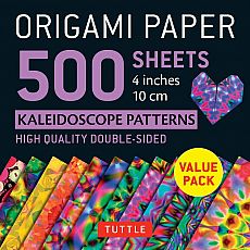 Origami Paper Kaleidoscope Pattern 4" 500pc