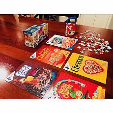Cereal Box Mini Puzzle 6 pack, 100pc