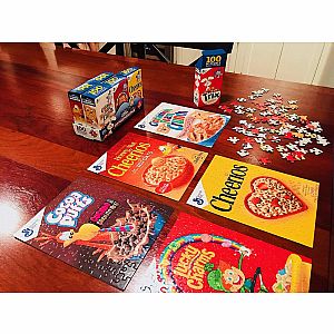 Cereal Box Mini Puzzle 6 pack, 100pc